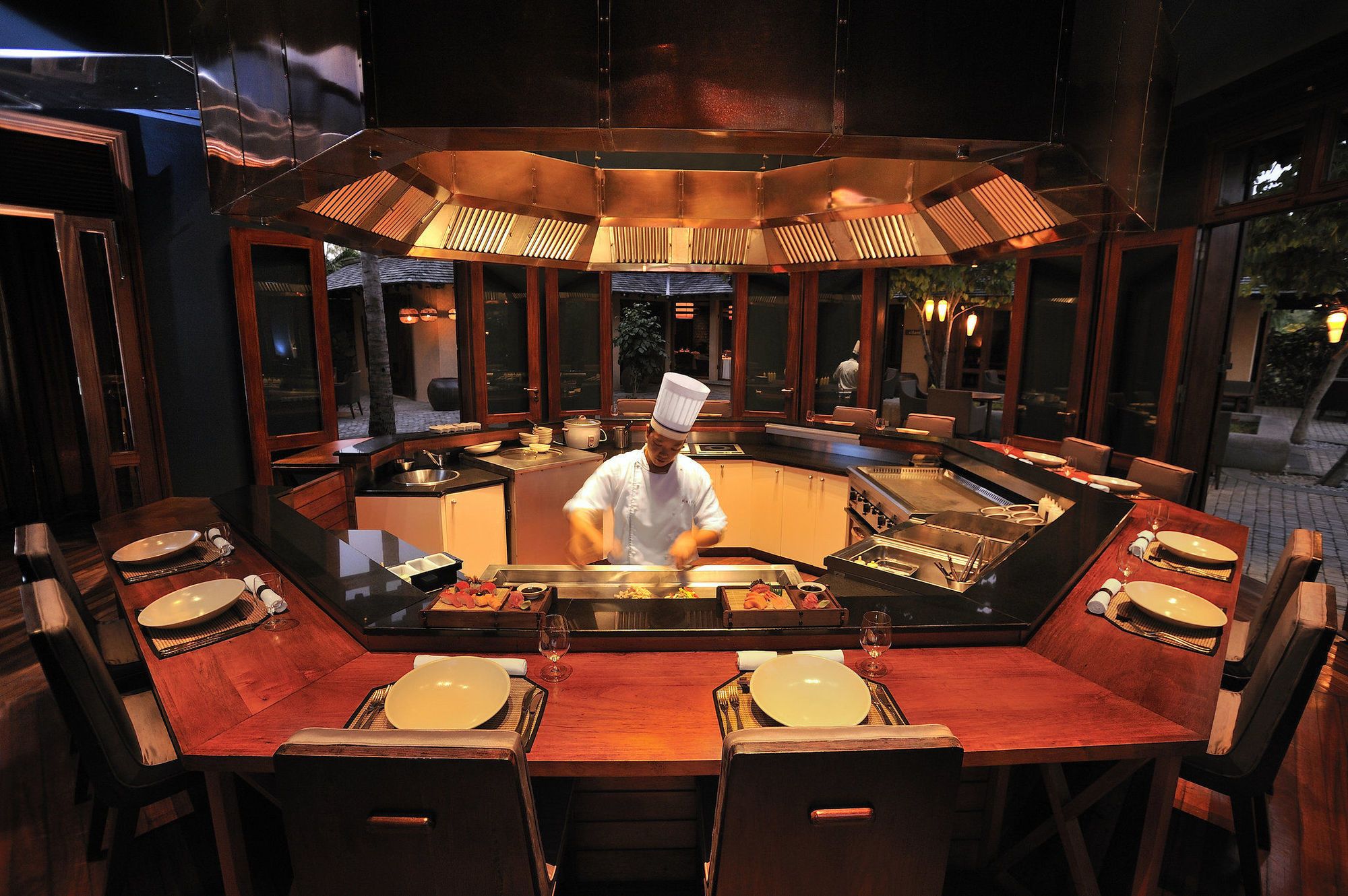 Maradiva Villas Resort&Spa Flic-en-Flacq Restaurang bild